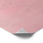Cloud Print Moody Cloud Painting Pink Wall Art Pin Poster (Ecke)