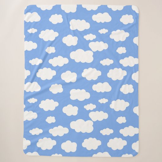 Cloud Print Sherpadecke (Vorderseite)