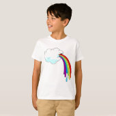Cloud Puking Rainbow T - Shirt (Vorne ganz)