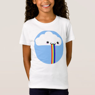 Cloud Puking Rainbow Tee Shirt