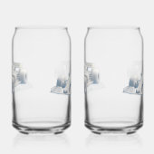 Cloud Racer F1 bedrucktes Glasset Dosenglas (Links)