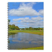 Cloud Reflection Notebook Notizblock (Vorderseite)