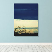 Cloud "scape Moods Wrapped Canvas Leinwanddruck (Insitu (Holzboden))