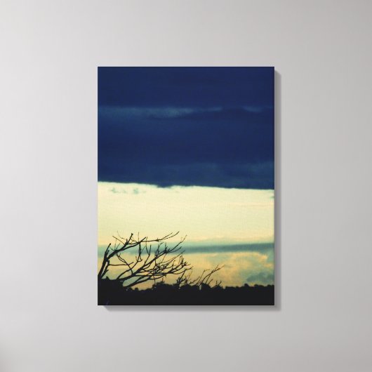 Cloud "scape Moods Wrapped Canvas Leinwanddruck (Vorderseite)