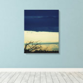 Cloud "scape Moods Wrapped Canvas Leinwanddruck (Insitu (Holzboden))