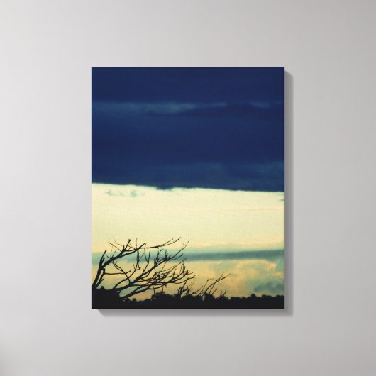 Cloud "scape Moods Wrapped Canvas Leinwanddruck (Vorderseite)