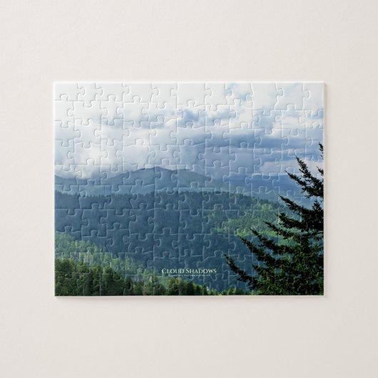 'Cloud Shadows' Kuwohi Clingmans Dome, Smoky Mtns Puzzle (Horizontal)