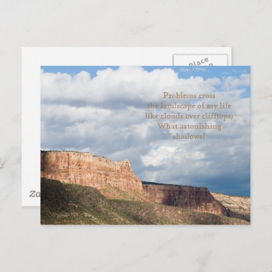 Cloud Shadows Postkarte (Vorne/Hinten)