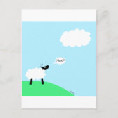 Cloud Sheep Postkarte (Vorderseite)