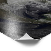 Cloud-Simulation eines Single Tag 2 Fotodruck (Ecke)