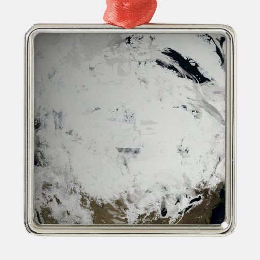 Cloud-Simulation eines Single Tag 2 Ornament Aus Metall (Vorne)