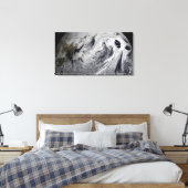 Cloud-Simulation eines Single Tag 4 Leinwanddruck (Insitu (Schlafzimmer))