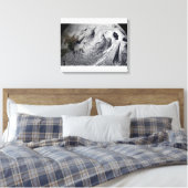 Cloud-Simulation eines Single-Tages Leinwanddruck (Insitu (Schlafzimmer))