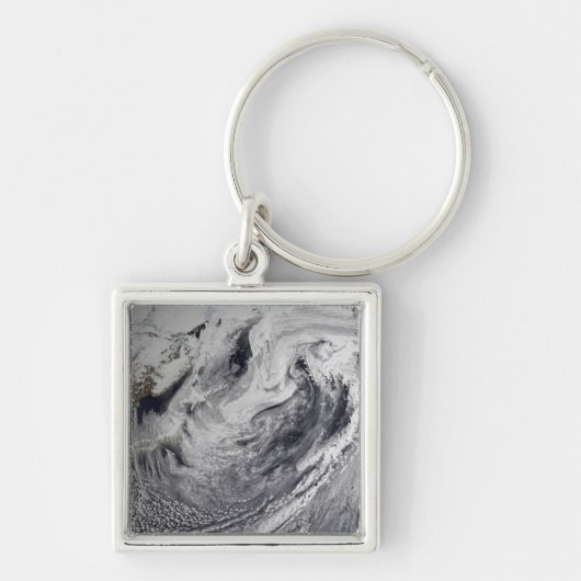 Cloud-Simulation eines Single-Tages Schlüsselanhänger (Vorne)