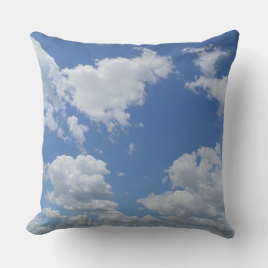 Cloud Sleeping Blue Sky Sofa Bettcouchhalter Kissen (Vorderseite)