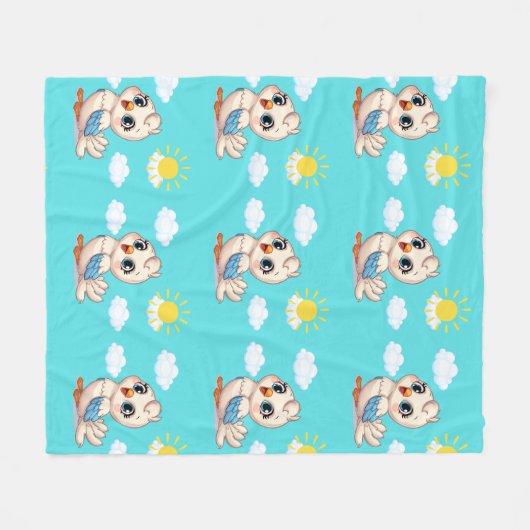 Cloud & Song Kids Fleece Blanket (Vorderseite (Horizontal))