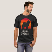Cloud Spitz German Spitz Retro 16 T-Shirt (Vorne ganz)