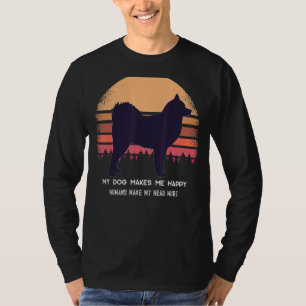 Cloud Spitz German Spitz Retro 4 T-Shirt