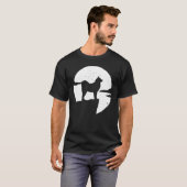 Cloud Spitz German Spitz Retro 9 T-Shirt (Vorne ganz)