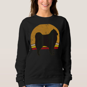 Cloud Spitz German Spitz Retro Sweatshirt