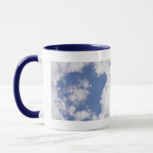 Cloud-Stars-Bildvorlage Tasse (Links)