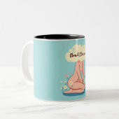 Cloud Storage - Funny Coders Gift Zweifarbige Tasse (Vorderseite Links)