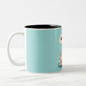Cloud Storage - Funny Coders Gift Zweifarbige Tasse (Links)