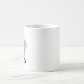 Cloud Storage Funny Weather Technology Puff Kaffeetasse (Mittel)