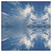 Cloud Streams Abstrakt Stoff (Nahaufnahme)
