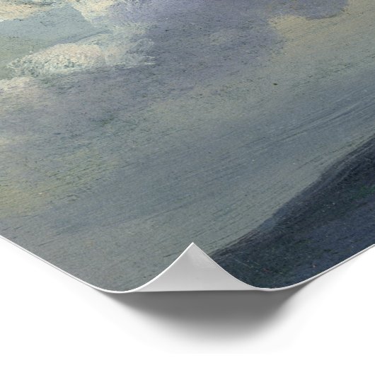 Cloud-Studie, 1832 Poster (Ecke)