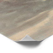 Cloud-Studie: Sturmy Sunset - Constable Poster (Ecke)
