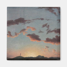 Cloud-Studie (Wolken im Himmel) (von Knud Baade) Magnet