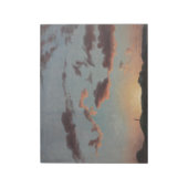 Cloud-Studie (Wolken im Himmel) (von Knud Baade) Notizblock (Rotiert)