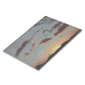 Cloud-Studie (Wolken im Himmel) (von Knud Baade) Notizblock (angewinkelt)