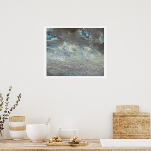 Cloud Study, 1821 Poster (Küche)