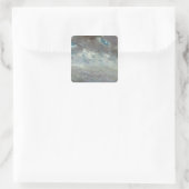 Cloud Study, 1821 Quadratischer Aufkleber (Tasche)