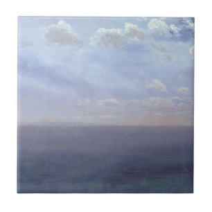 Cloud Study with Sea and Sky - Albert Bierstadt Fliese