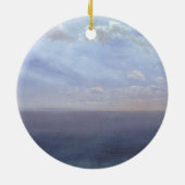 Cloud Study with Sea and Sky - Albert Bierstadt Keramik Ornament (Hinten)