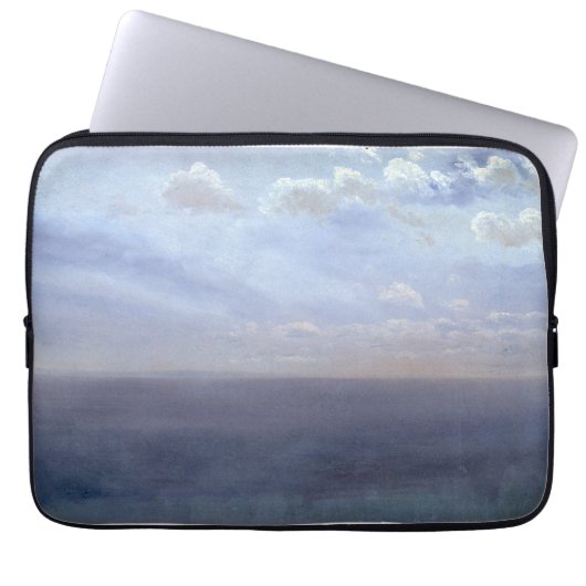 Cloud Study with Sea and Sky - Albert Bierstadt Laptopschutzhülle (Vorderseite)