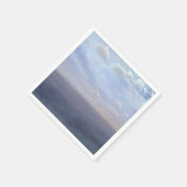 Cloud Study with Sea and Sky - Albert Bierstadt Serviette (Ecke)