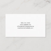 Cloud-Symbol Visitenkarte (Rückseite)