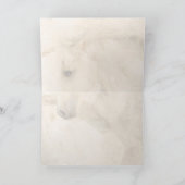 Cloud the Defender, 5" x 7" geklappte Grußkarte Karte (Innenseite)