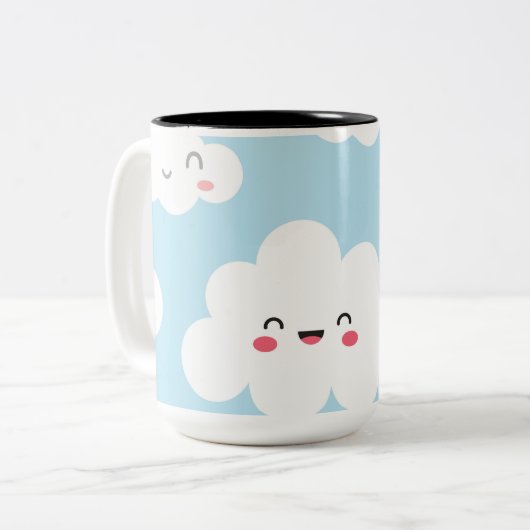 Cloud Theme Classic Tasse (Vorderseite Links)