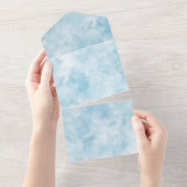 Cloud Theme Einladungen - Kopf in den CLOUDS (Abreißen)