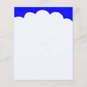 Cloud Tops - Blau II Flyer (Vorne)