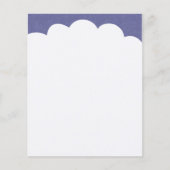 Cloud Tops - Lila Grau Flyer (Vorne)