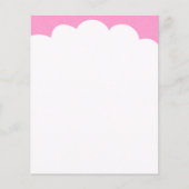 Cloud Tops - Rosa Flyer (Vorne)