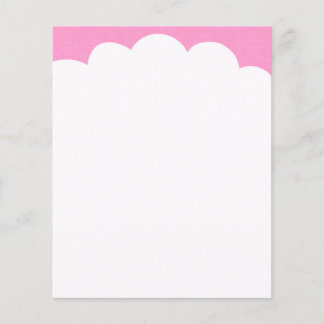 Cloud Tops - Rosa Flyer