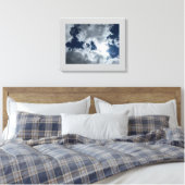 Cloud und Sun #4 Stretched Canvas Print Leinwanddruck (Insitu (Schlafzimmer))