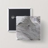 Cloud-Vorstöße auf der Insel Jan Mayen Button (Vorne & Hinten)